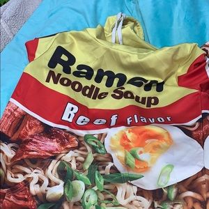 Ramen noodle hoodie